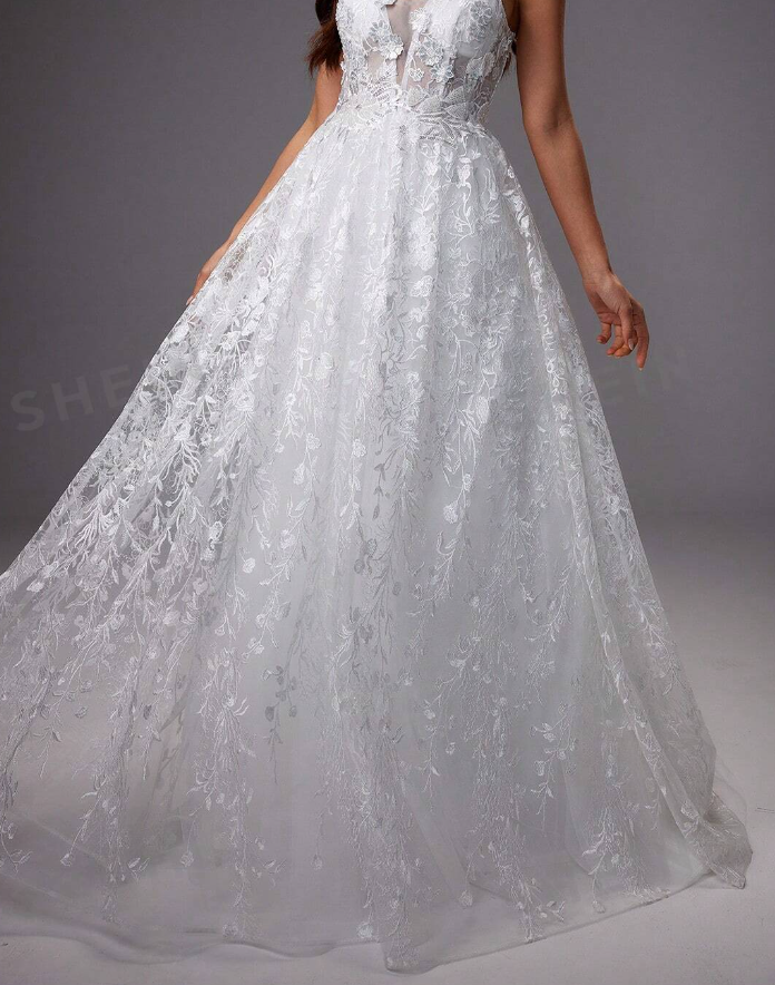 Robe de Mariée Princesse Paillette