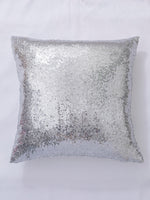 Coussin argenté pailleté - Vignette | Maison des paillettes