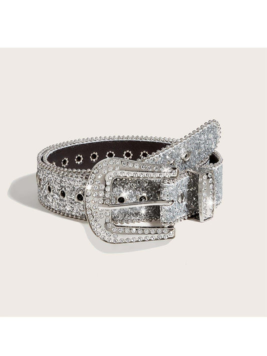 Ceinture strass femme