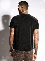 T shirt a paillette pour homme - Vignette | Maison des paillettes