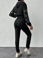 Ensemble jogging strass - Vignette | Maison des paillettes