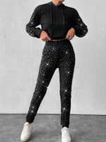 Ensemble jogging strass - Vignette | Maison des paillettes