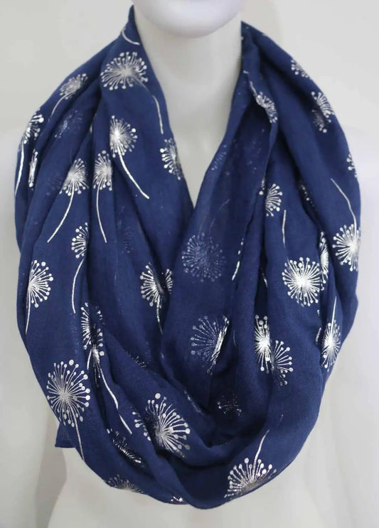 Snood bleu marine