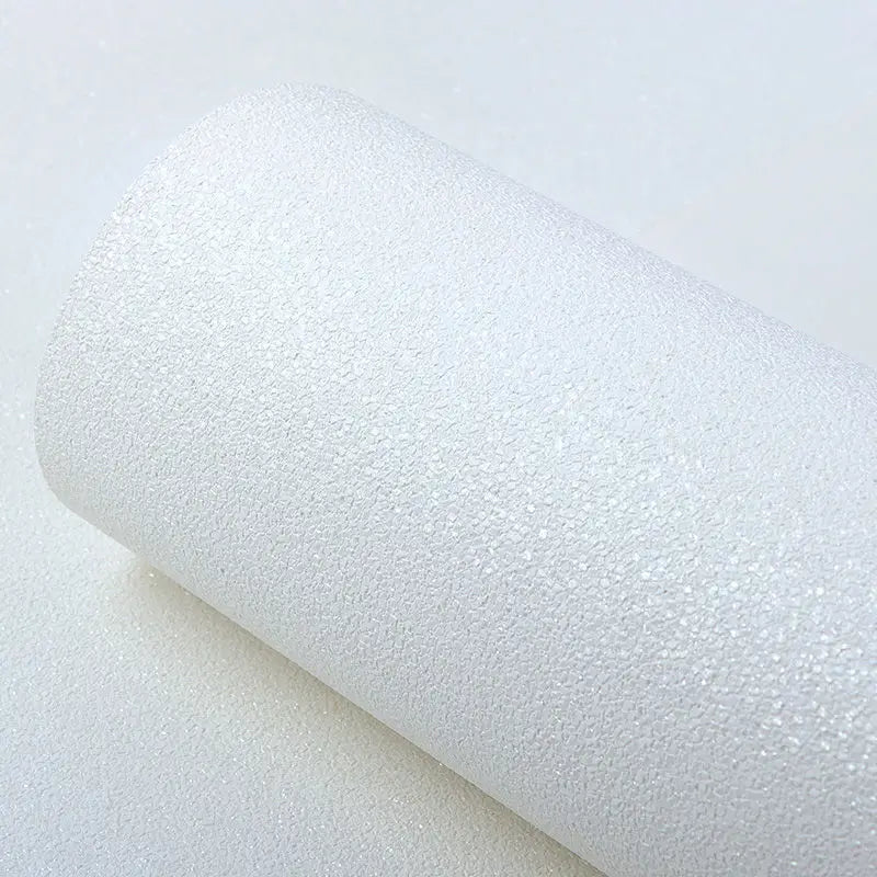 Papier peint blanc pailleté autre angle