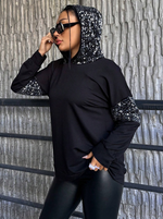 Sweat brillant femme - Vignette | Maison des paillettes