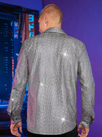 Chemise disco paillette homme - Vignette | Maison des paillettes